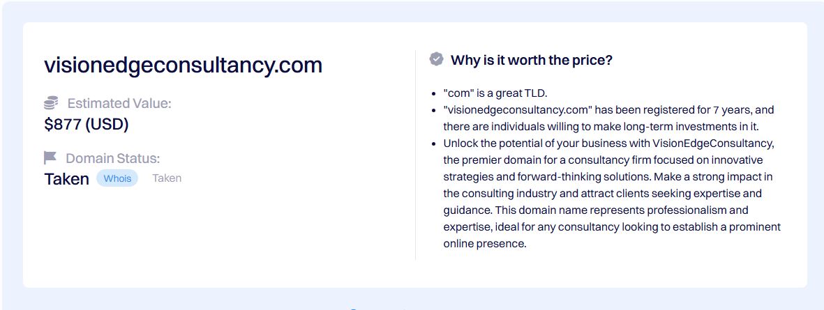 Domain Valuation